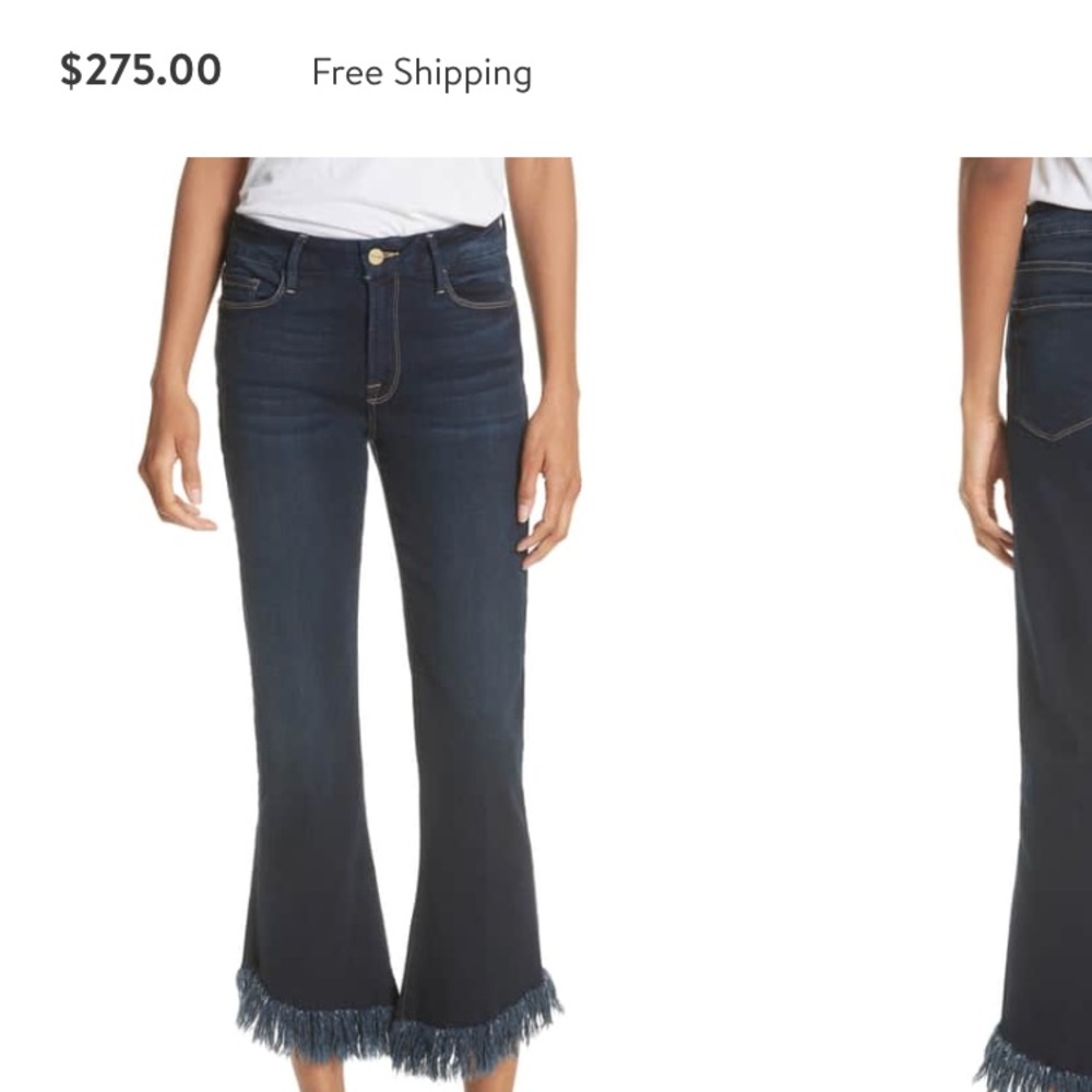 NWT Frame women’s Le Crop mini boot jeans